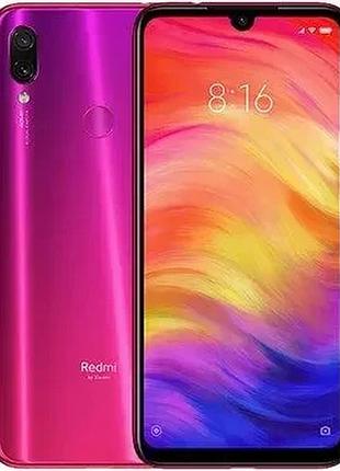 Смартфон xiaomi redmi note 7 4/64 gb nebula red 6.3" lte 2 sim nano-sim 4000 mah 48 мп+5 мп ips 2340x1080 потужний