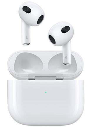 Бездротові навушники з кейсом для зарядки white tws bluetooth 5.0 ipx4 довговічний