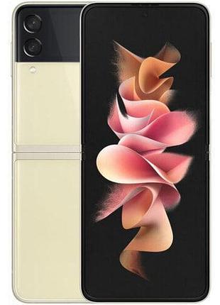 Смартфон samsung galaxy z flip 3 (f711b) 8/128gb cream 5g 6.7" 3300mah якісний