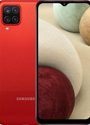 Смартфон samsung galaxy a12 3/32gb red (sm-a127f), 2 sim 6.5" exynos 850 nfc 5000 мач premium