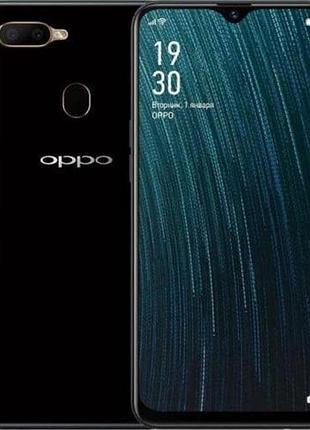 Смартфон oppo a5s 3/32gb black, 6.2", ips, mediatek helio p35, 13 мп + 2 мп, 4230 mah якісний