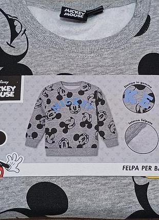 Світшот на флісі mickey mouse