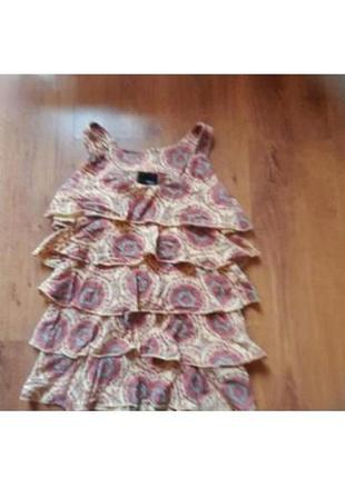 Топ в рюше коттон винтаж.р. xs/s