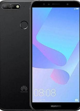 Смартфон huawei y6 prime 2018 black 2/32gb, 2 sim gps 5.7" ips snapdragon 425 13 мп 3000 мач rfb premium