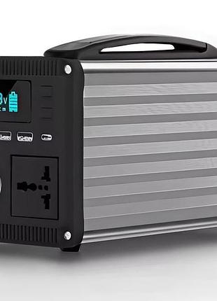 Зарядна станція lifepo4 300w 252wh з розеткою 220 в та usb, для ноутбуків, інтернету, смартфонів smart