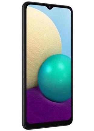 Смартфон samsung galaxy a02 2/32gb black (sm-a022g), 2 sim 4g 6.5" gps 5000 ма·ч 5