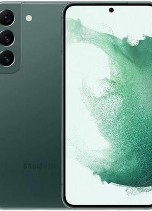 Смартфон samsung galaxy s22 8/256gb phantom green 5g (s901b) 2 sim 6.1" 120 гц 8k nfc 3700 mah якісний