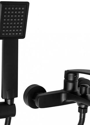 Смеситель для ванны rea luppo black matt (rea-b5770)