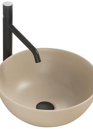 Умывальник rea stella 36x36 cappuccino (rea-u1892)