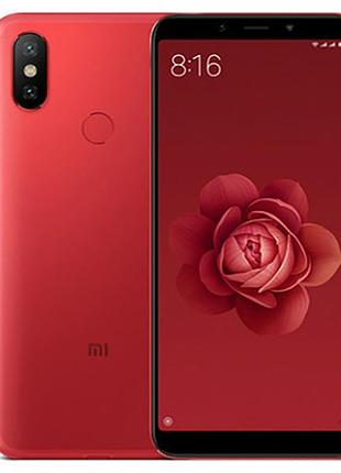 Смартфон xiaomi mi a2 6/128 red 2 сим ips 5.99" 8 ядер 12+20мп 3010 mah