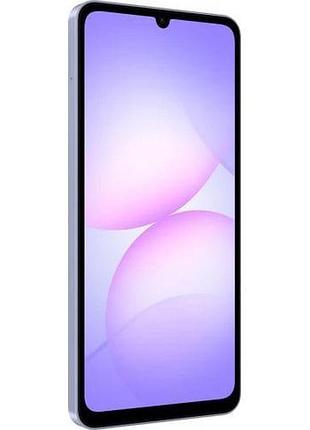 Смартфон samsung galaxy a07 4/128gb light violet 2 sim 6.7" android 15 type-c ip54 5000mah якісний 9