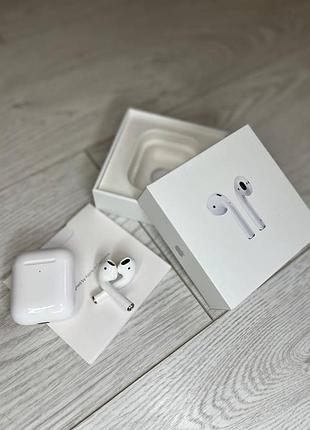 Безпроводные наушники apple airpods 2 with charching case 2nd generation