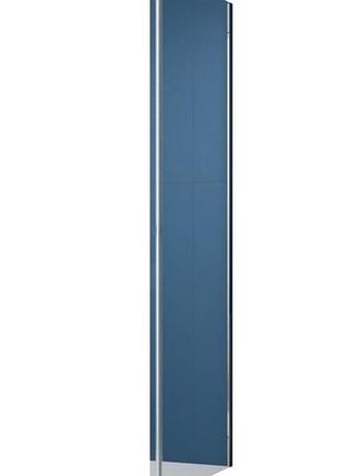 Боковая стенка radaway garda s1 100х195 прозрачное стекло, хром (1070100-01-01)