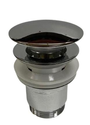 Донный клапан lavita orion click-clack с переливом, хром (5900378346081)