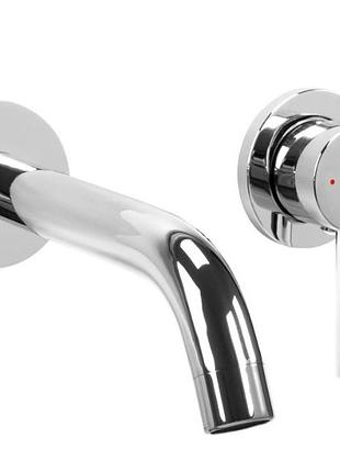 Смеситель для умывальника скрытого монтажа rea owen chrome + box (rea-b5331)