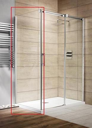 Збоку стінка radaway espera kdj 80x200 l прозоре скло, хром (380148-01l)