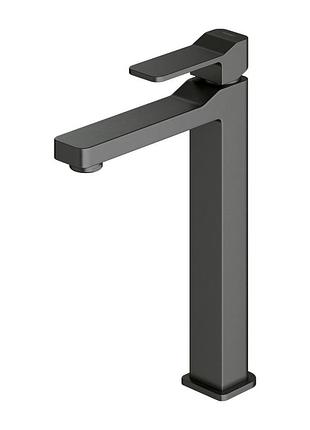 Смеситель для умывальника omnires slide высокий graphite (sl7712gr)