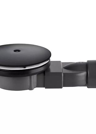Сифон для душевого поддона radaway black slim plus d 90 (r400pb)