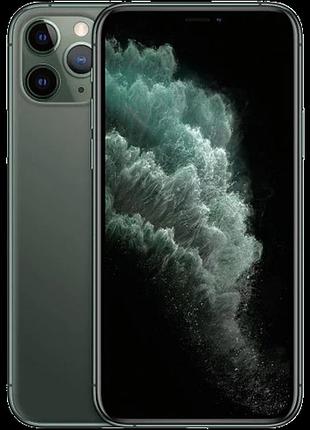 Смартфон apple iphone 11 pro 512gb midnight green 5.8" oled a13 bionic triple 12 мп ip68 face id ios