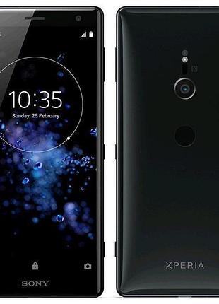 Смартфон sony xperia xz2 black 4/64gb 1sim 19/5мп 3180 маh ips 5.7" smart
