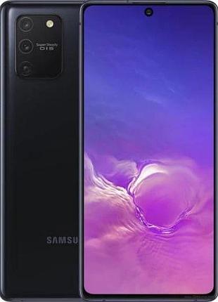 Смартфон samsung galaxy s10 lite (g770f) 6/128 black 6.7” fhd+ super amoled 48+12+5мп 45вт 4500mah smart