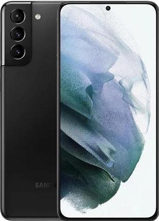 Смартфон samsung galaxy s21 plus 5g 8/128gb phantom black 2 sim 6.7" gorilla victus 8k nfc 4800 маг premium