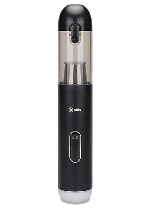 Портативный пылесос atria v11s+ black – универсальный для авто, дома и офиса, аккумулятор 6600 mah