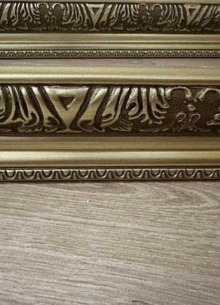 Потолочный багеттный карниз moller двойной 160см, 180см