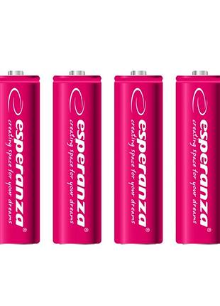 Аккумулятор ni-mh aa esperanza eza104r 2000 mah в блистере 4шт красный