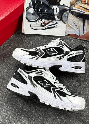 Р.37-45 кроссовки new balance 530 black white артикул 0417