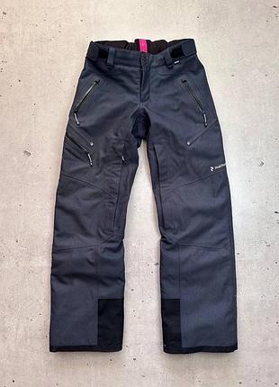 Peak performance gore-tex women ski pants black size s original жіночі лижні штани сноуборд гортекс оригінал