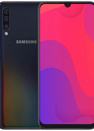 Смартфон samsung galaxy a50 (a505f) 4/128gb black 6.4" 2340x1080 2sim lte bluetooth 5.0 exynos 96 4000 mah nfc якісний