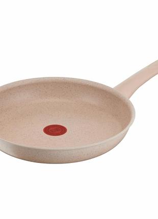 Сковорода tefal delight 28 см алюминиевая антипригарная бежевая
