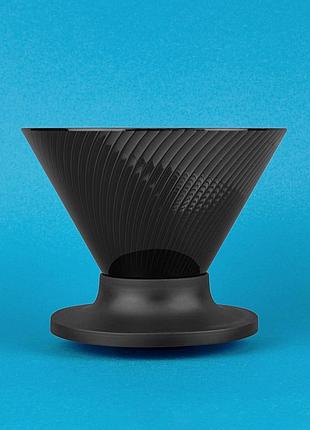 Пуровер hario neo v60 пластиковый черный