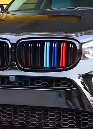 Решетки радиатора m-look (m-color) для bmw x6 f16 2014-2019 гг