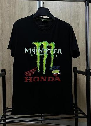 Футболка monster energy x honda / biker / motorsport style