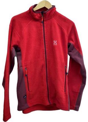 Флісова кофта haglofs polartec, р. xs, фліс, флиска