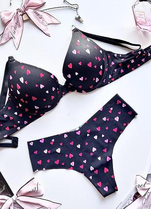 Комплект victoria’s secret набір набор білизна вікторія сікрет белье виктория сикрет бюст