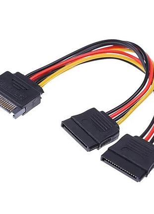 Кабель живлення value s0170 serial ata male - 2xsata female