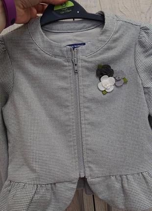 Шикарний піджак для дівчинки з люрексом, ошатний