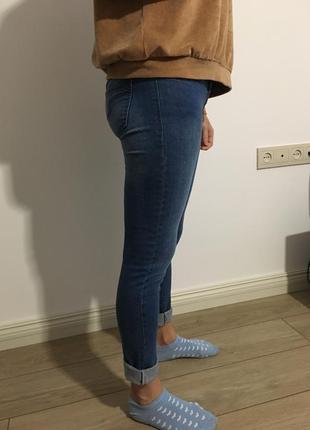 Стильные скинни джинсы с высокой посадкой новые с биркой8 фото
