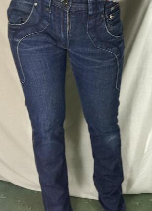 Итальянские джинсы gas 27 интересные карманы брендовые италия низкая талия3 фото