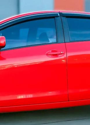 Ветровики hb (4 шт, hic) для toyota yaris 2006-2011 гг