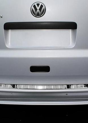 Накладки на задние отражатели (2 шт., нержавейка) 1 задняя дверь для volkswagen t6 2015-2024 гг