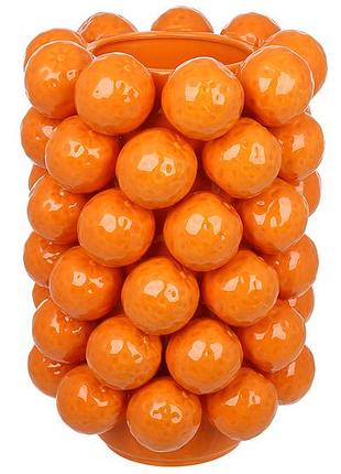 Ваза порцелянова orange d22.5*32.5см