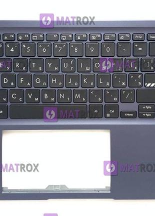 Передняя панель для asus vivobook 15x oled x1503, x1503z, x1503za quiet blue