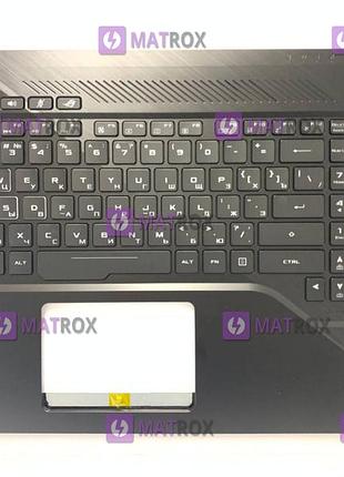 Передняя панель для asus rog strix hero edition gl503ge, gl503vm, gl503v, gl503vd, gl503g черный