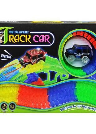 Трек з машинкою "track car", 128 деталей