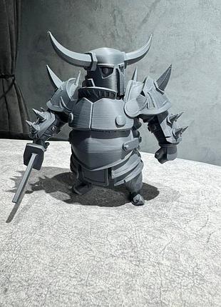 ⚔️ фигурка p.e.k.k.a из clash royale / clash of clans — 14 см не фарбований