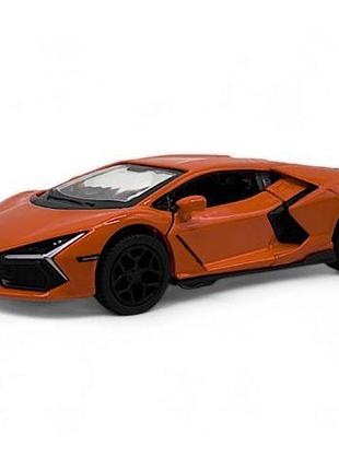 Машинка металева kinsmart "lamborghini revuelto" (помаранчева)